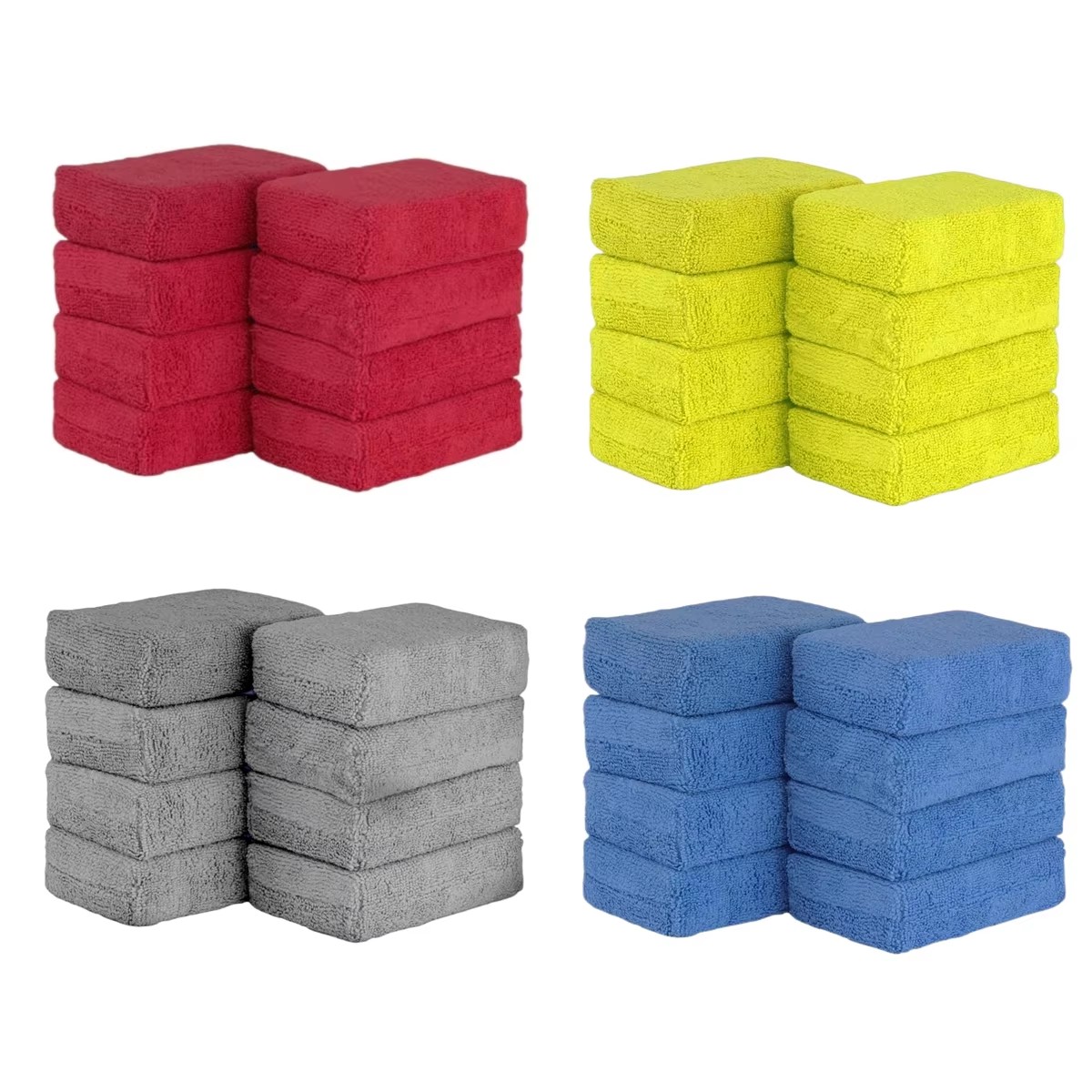 Wax Applicator Pad - 8 Peças de Almofadas Aplicadoras de