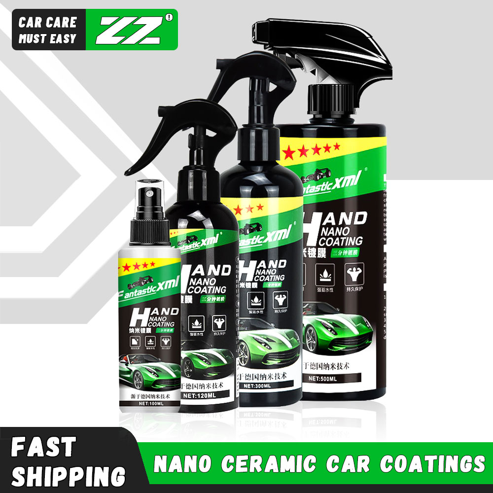 Car Wax Ceramic Coating - Nano Ceramic Car Coating Kit, Auto