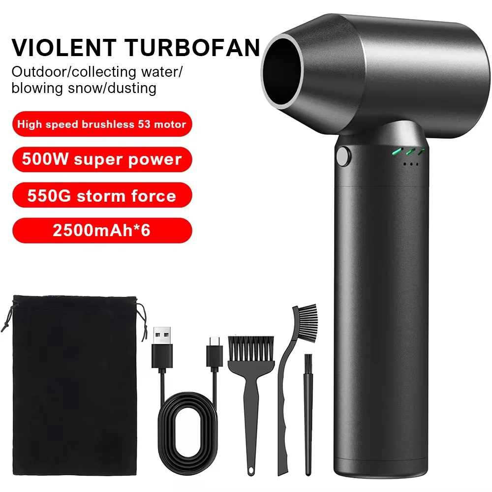 Dryer Car Blower - Ventilador Turbo de Alta Velocidade 80000RPM