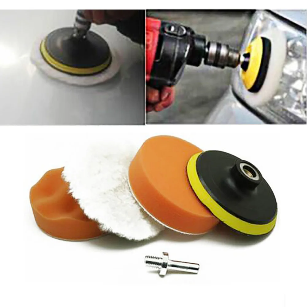 Polish Pad Set Buffer - 4 peças/conjunto ​ Gross ​ Kit
