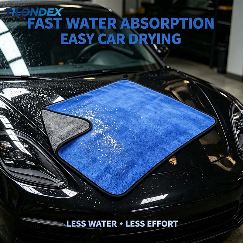 Microfiber Towel Detailing - Toalha de Microfibra Azul TILONDEX para