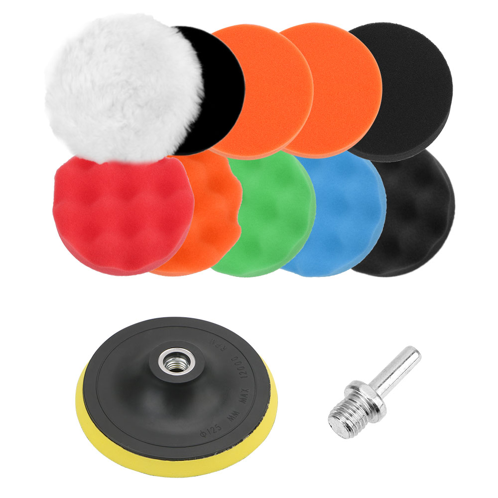Conjunto de 12 peças de acessó - Polish Pad Set Buffer avaliação e preço