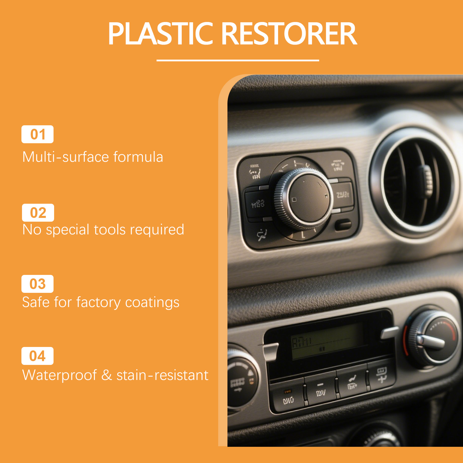 Pasta restaurador de plástico  - Leather Cleaner Interior avaliação e preço
