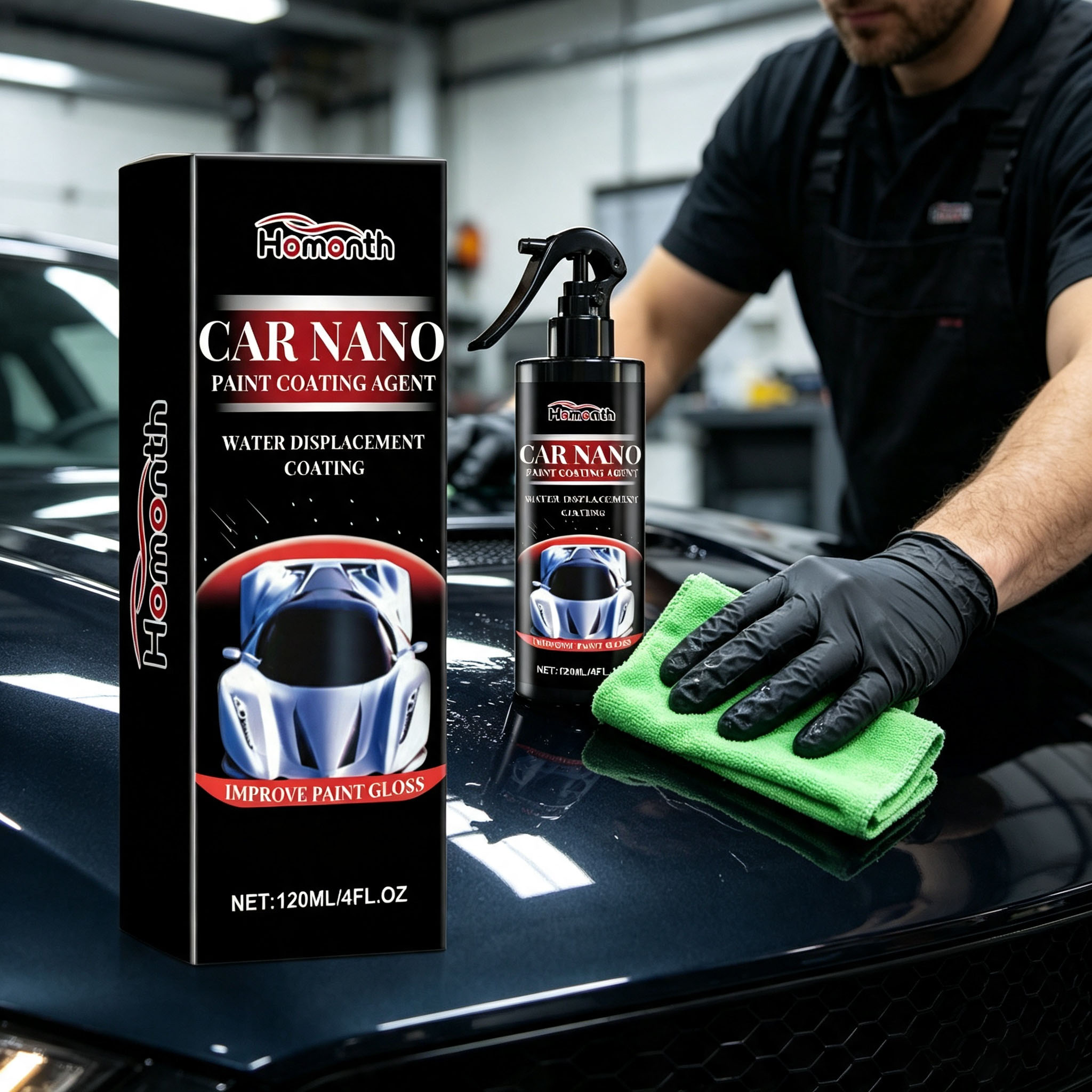 Spray de Revestimento Nano par - Car Wax Ceramic Coating avaliação e preço