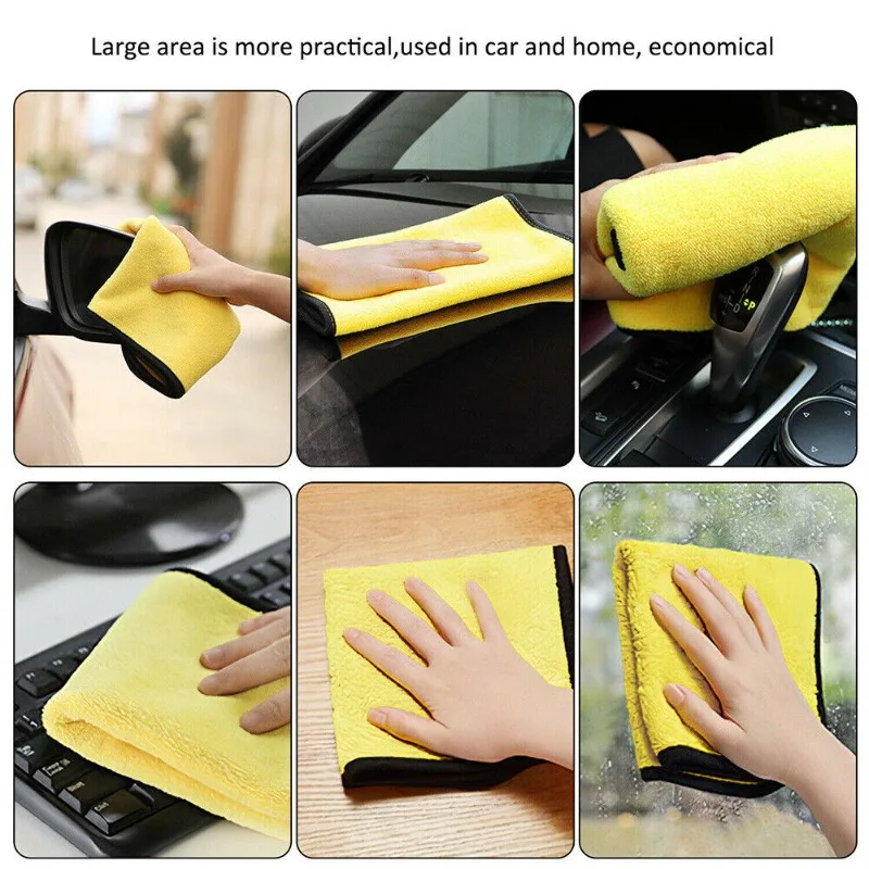 1/3/5 pçs toalha de limpeza de - Microfiber Towel Detailing avaliação e preço