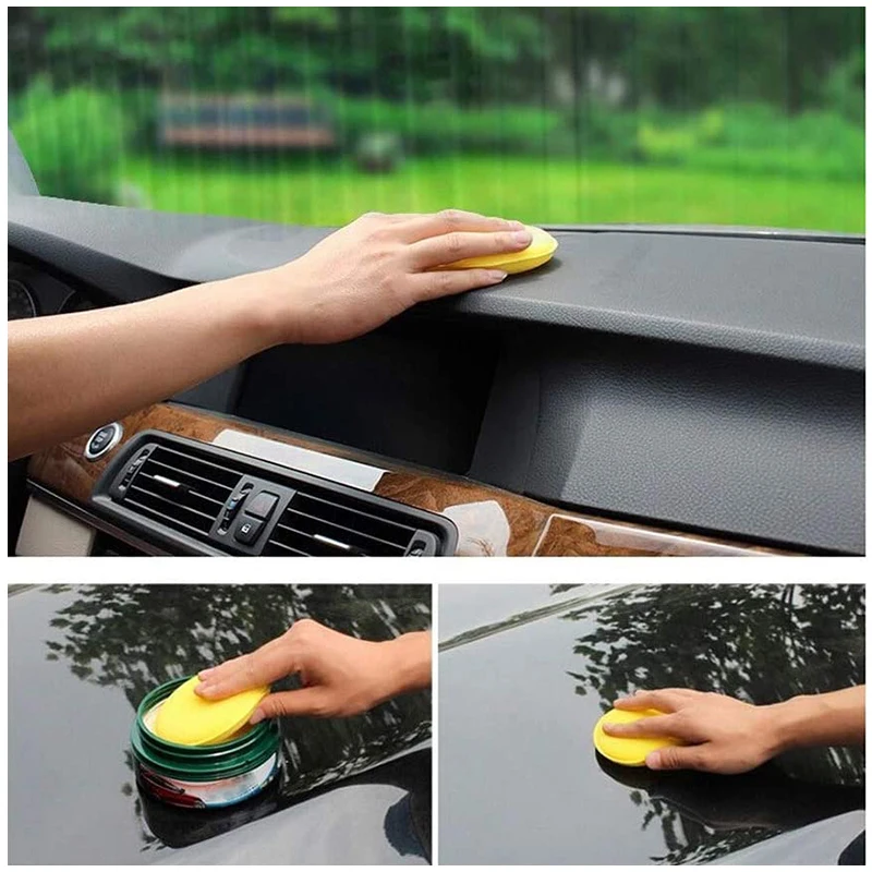12 Peças de Esponjas Redondas  - Wax Applicator Pad avaliação e preço