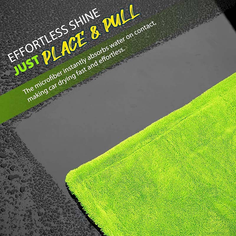 1PC Toalha de Microfibra Dupla - Microfiber Towel Detailing avaliação e preço