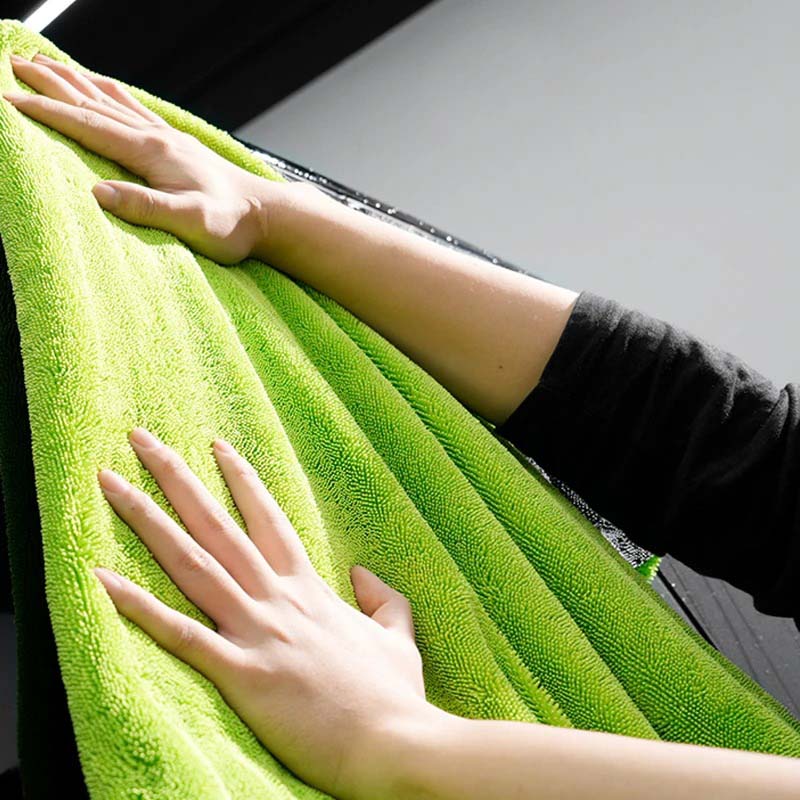 1PC Toalha de Microfibra Dupla - Microfiber Towel Detailing avaliação e preço