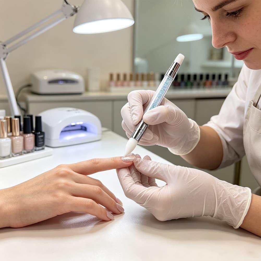 Caneta de Silicone de Dupla Po - Wax Applicator Pad avaliação e preço